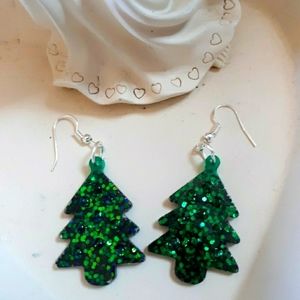 CHRISTMAS TREE EARRINGS